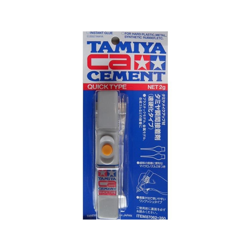 Tamiya 87062 Colla Tamiya Ca Cement Quick Type