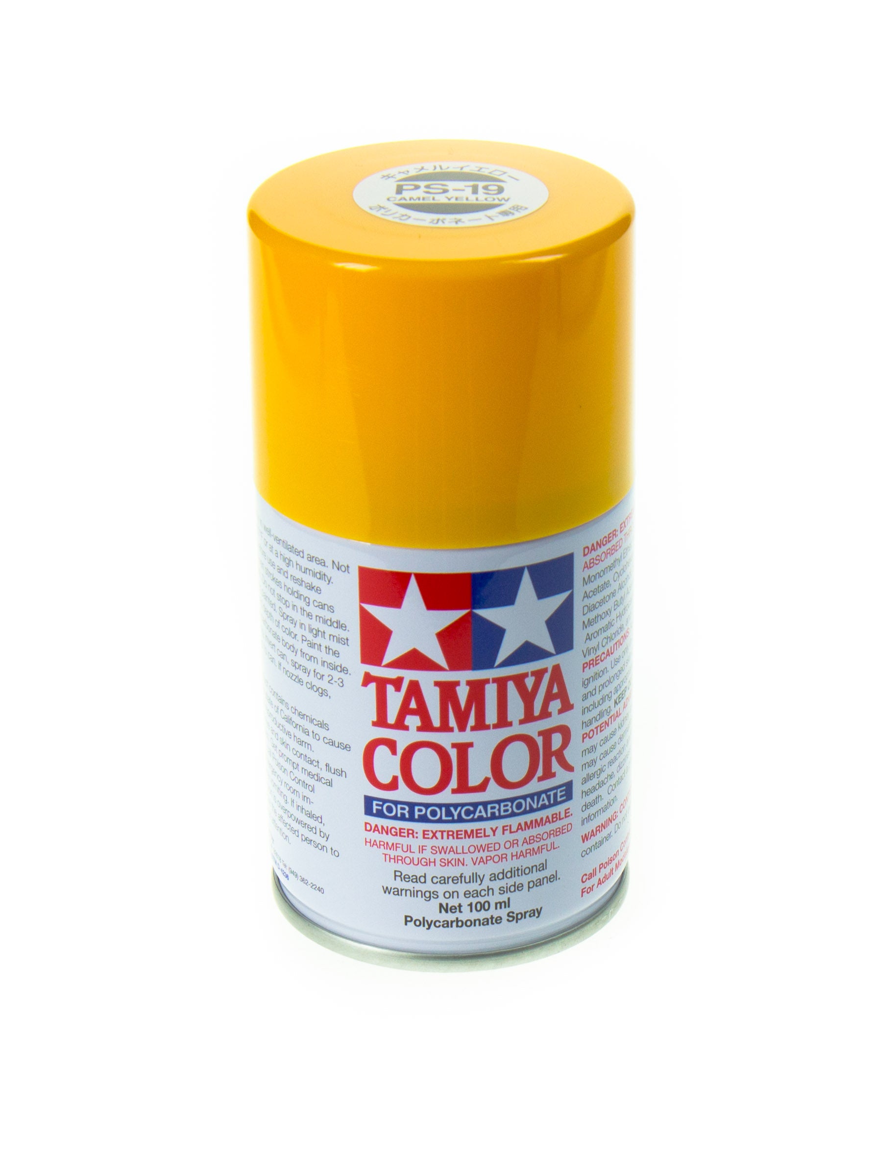 Tamiya Vernice Lexan giallo cammello PS-19 86019