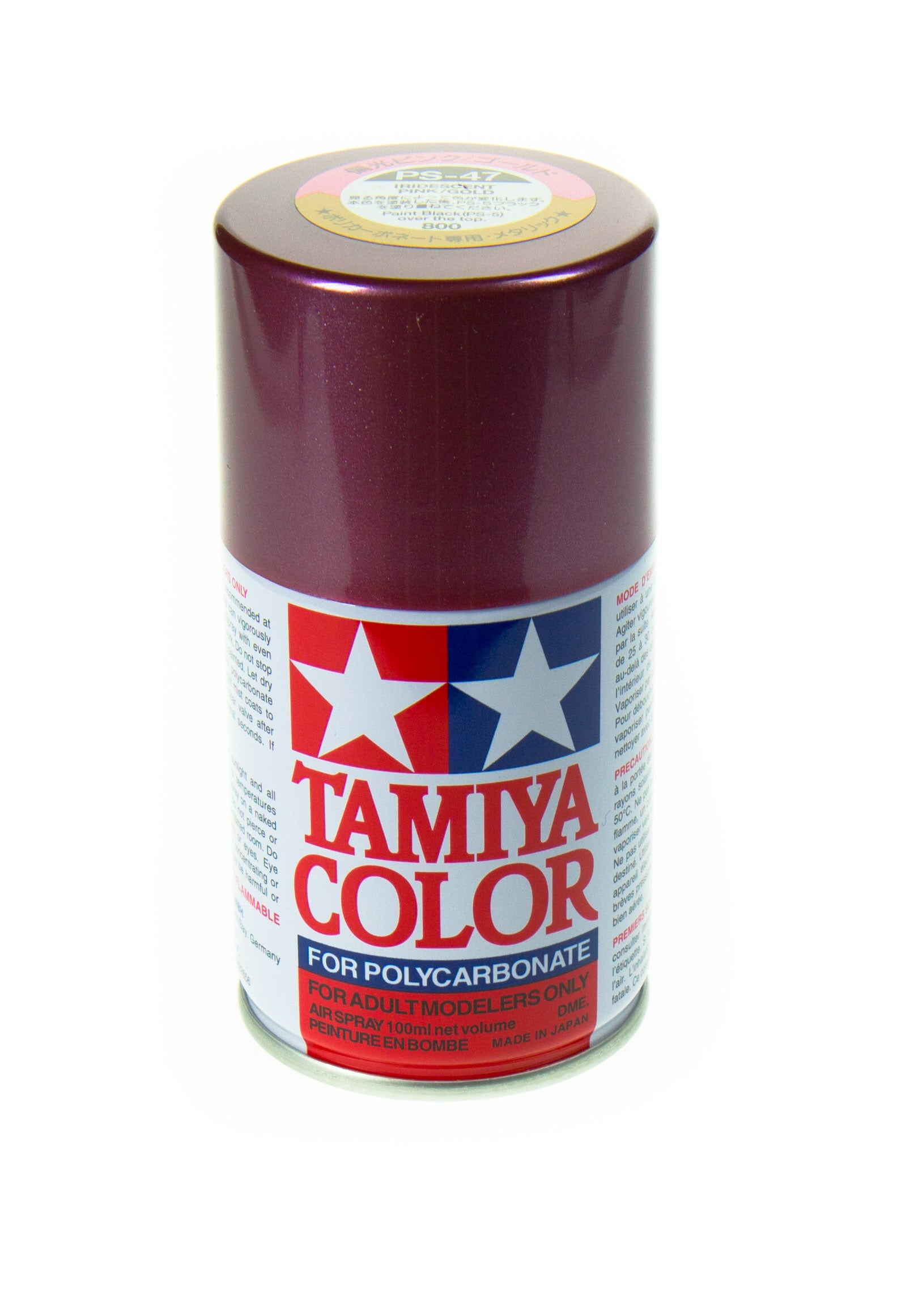 Tamiya Vernice Lexan rosa/oro PS-47 86047