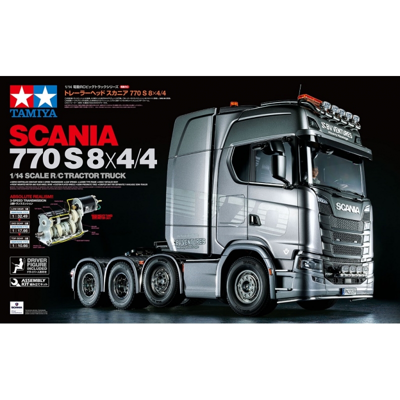 Tamiya TA56371 SCANIA 770S 8X4/4 4 ASSI