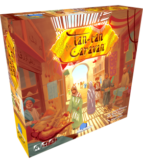 Tan-tan Caravan - Gioco da Tavolo di Collezione per Famiglie | 2-4 Giocatori, 30 Minuti, Età 8 | Blue Orange Games