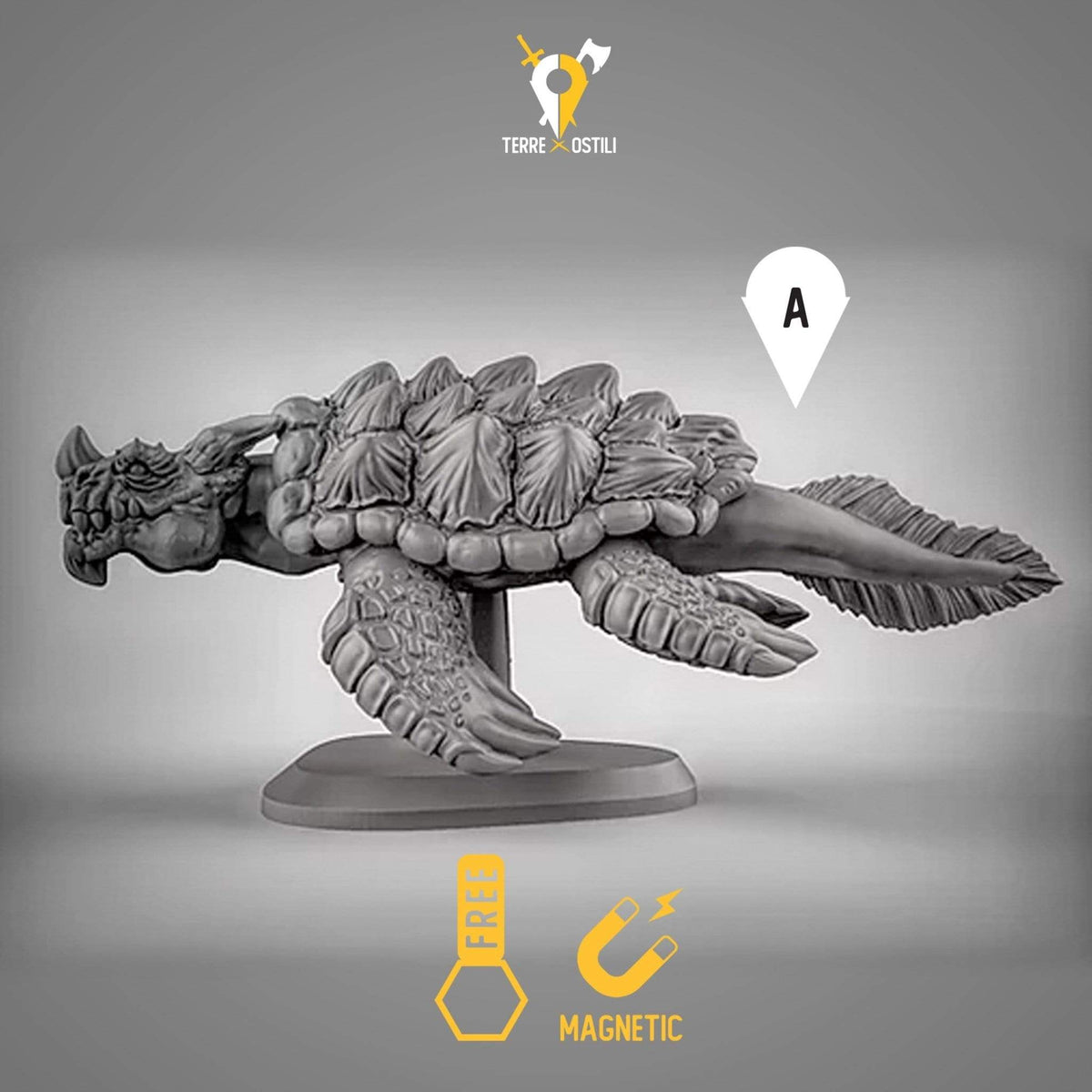 Tartaruga drago miniatura