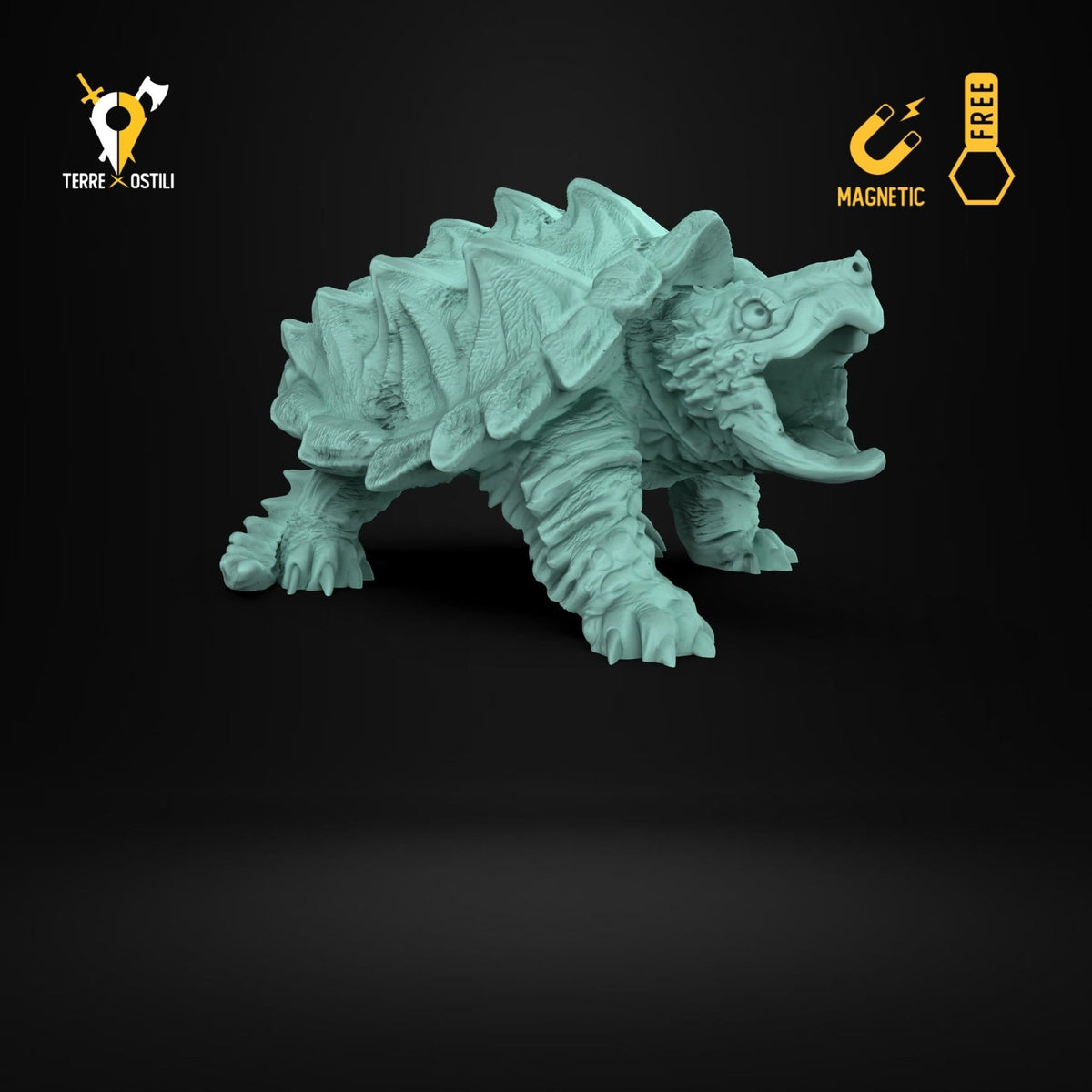 Tartaruga dragone miniatura compagno animale famiglio