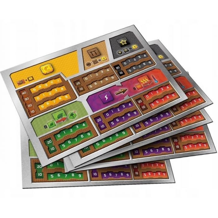 Terraforming Mars - Set di 5 Plance Giocatore Dual Layer