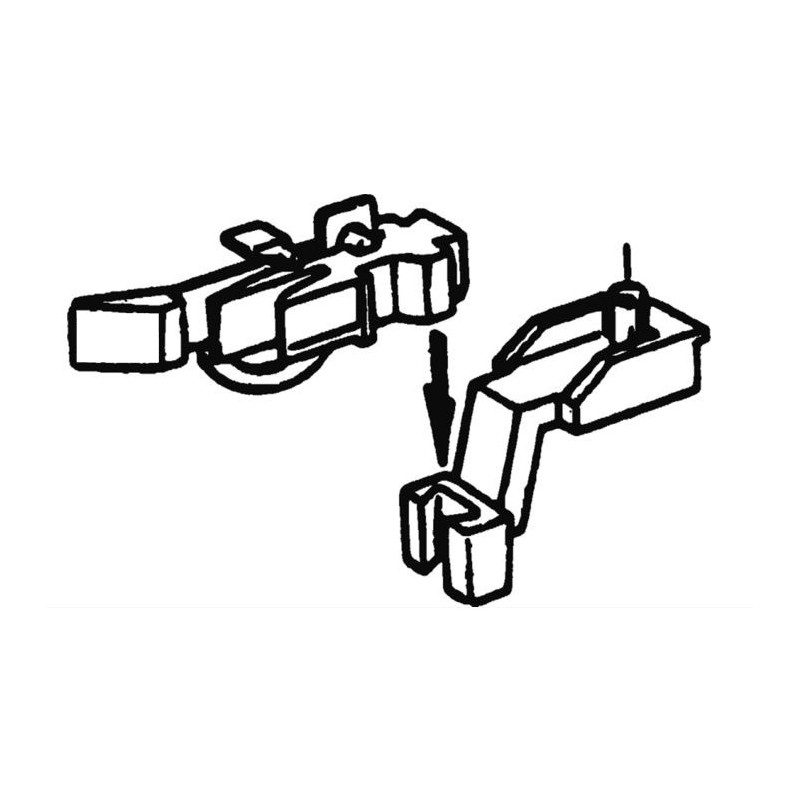 Teste di attacco corte (x2). ROCO 40281