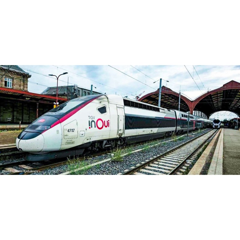 TGV Euroduplex "InOui". Set base (5 auto). KATO 10-2131