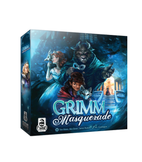 The Grimm Masquerade - Gioco da Tavolo di Bluff e Deduzione per 2-5 Giocatori, 30 Minuti di Divertimento Fantasy!