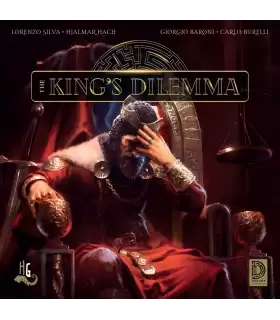 The King's Dilemma - Gioco di Strategia e Diplomazia per 3-5 Giocatori, Legacy e Votazione - Ghenos Games, 60 min