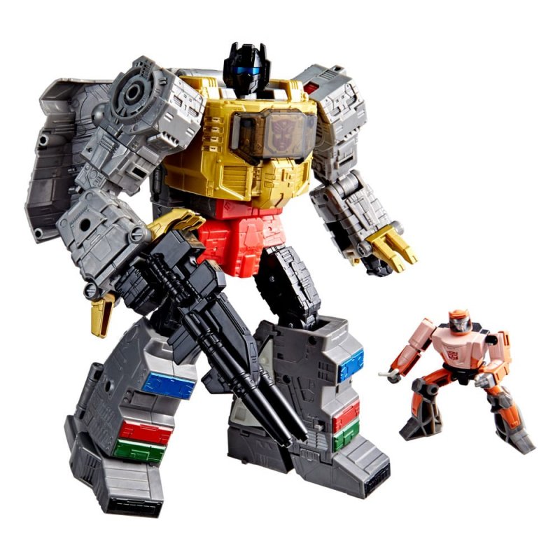 Preordine The Transformers: The Movie Studio Series Leader Class Action Figure Dinobot Grimlock & Autobot Wheelie 22 cm