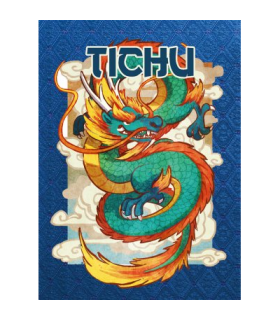 Tichu - Gioco di Carte Strategico e Collaborativo per 3-6 Giocatori, Edizione Rinnovata con Sacchettino, 60 Minuti di Divertimen