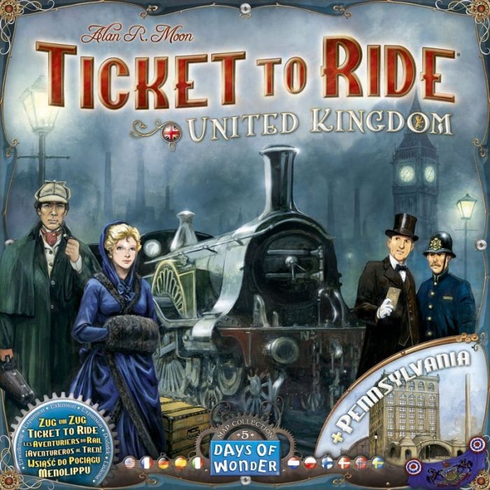 Ticket to Ride - United Kingdom + Pennsylvania