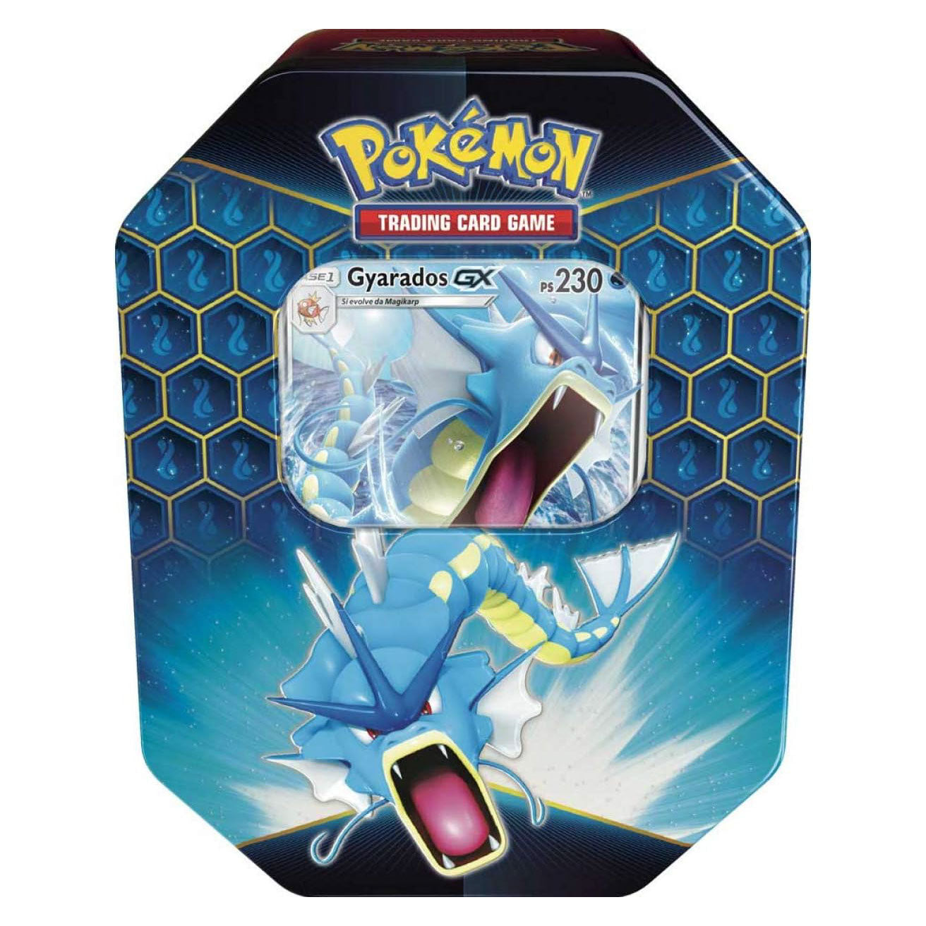 Tin da collezione - Gyarados GX - Sole e Luna - Destino Sfuggente - ITA