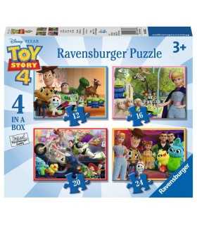 Toy Story - 4 in a box 72 pezzi