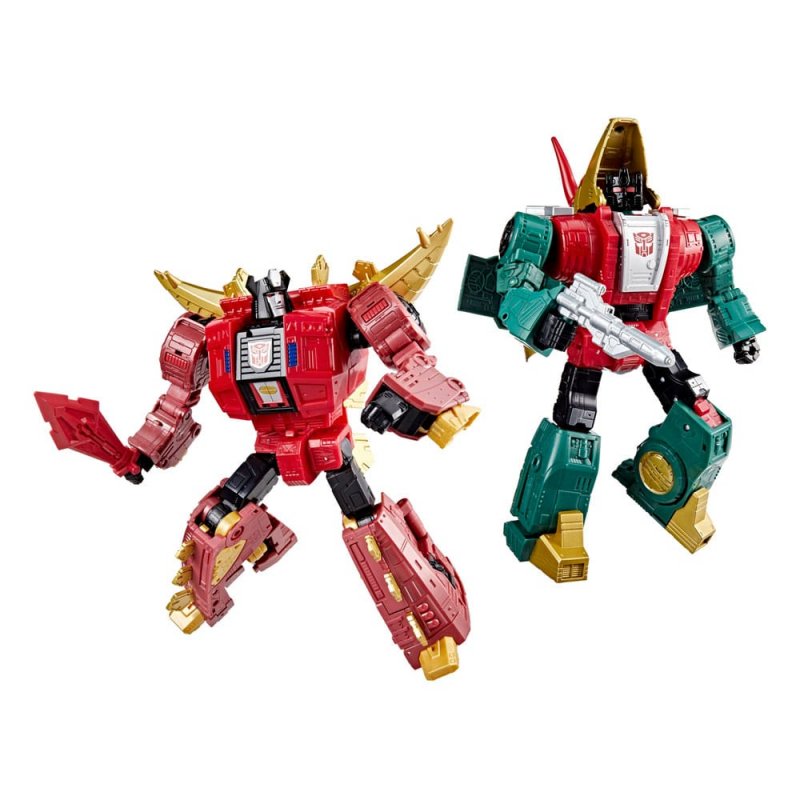 Preordine Transformers Age of the Primes Leader Class Action Figure G2 Universe Dinobots Snarl & Slug 19 cm