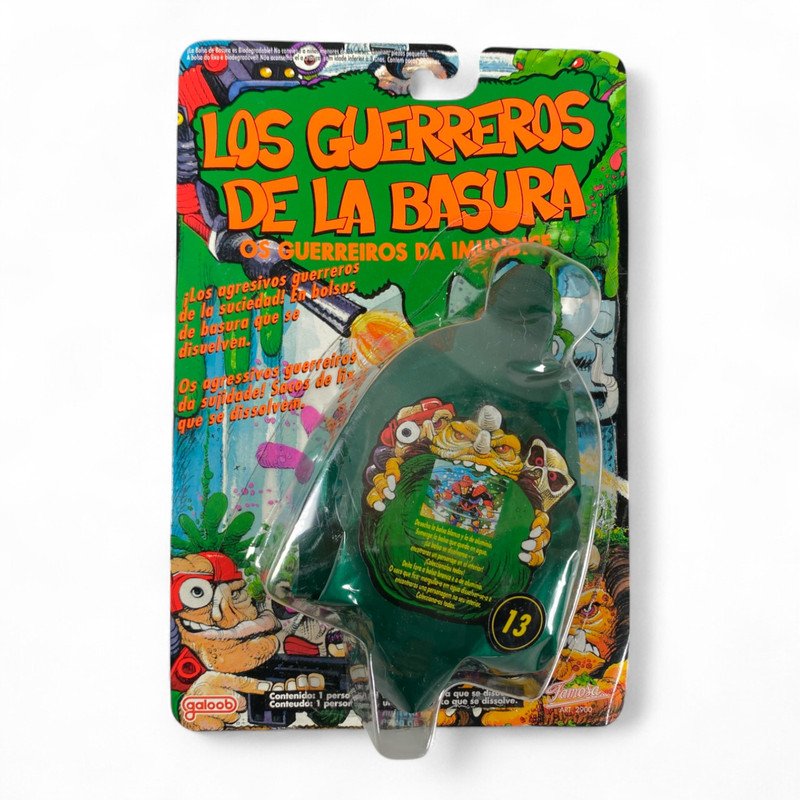 Trash Bag Bunch - Los Guerreros de la Basura NO: 13 MOC (Spanish) (MOC : Mint On Card)