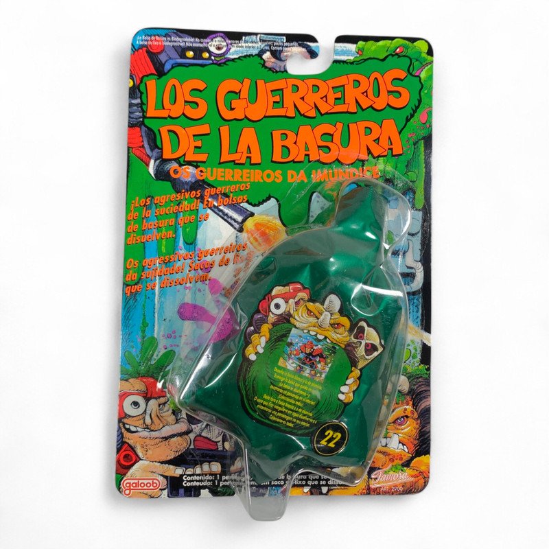 Trash Bag Bunch - Los Guerreros de la Basura NO: 22 MOC (Spanish) (MOC : Mint On Card)