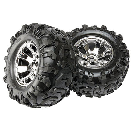 Traxxas Pneumatici Canyon AT 3.8 + cerchi Geode (x2) 5673