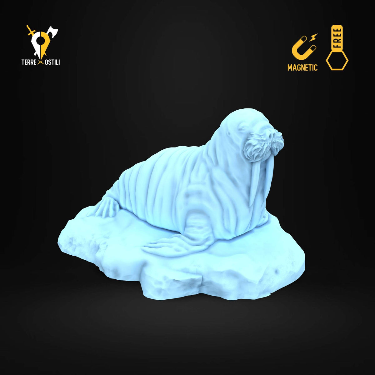 Tricheco miniatura compagno animale famiglio