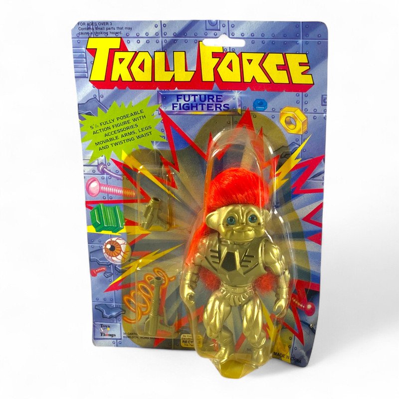 Troll Force - Metal Man  (MOC : Mint On Card)