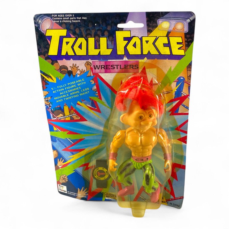 Troll Force - Mohawk  (MOC : Mint On Card)