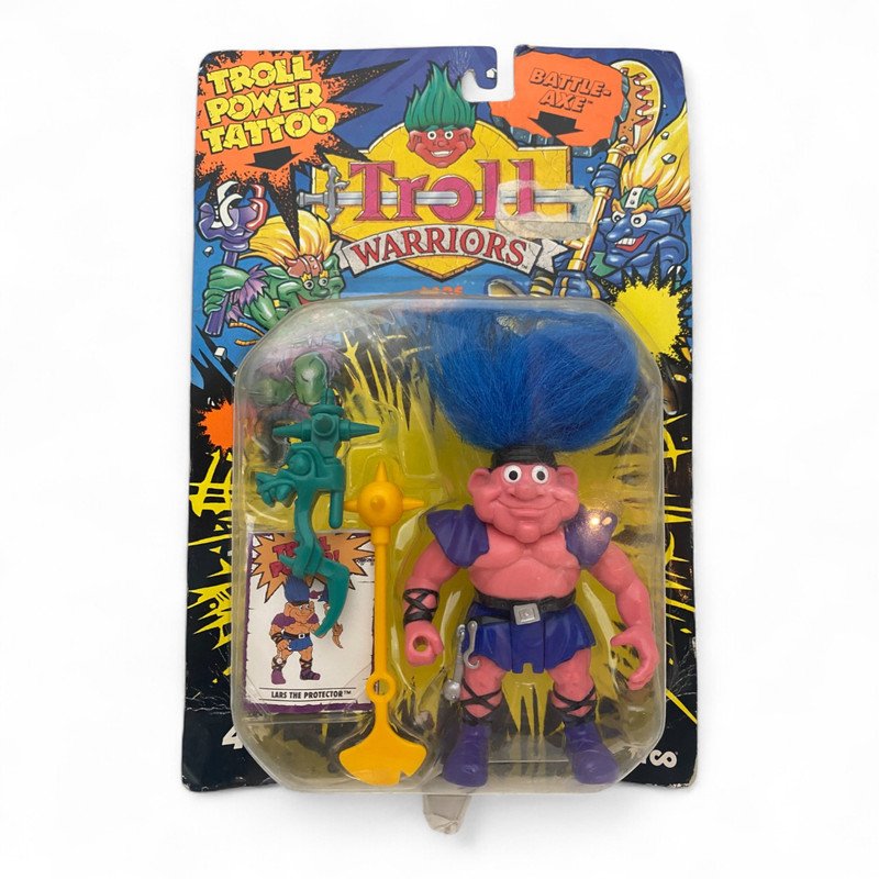 Troll Warriors - Lars the Protector MOC  (MOC : Mint On Card)