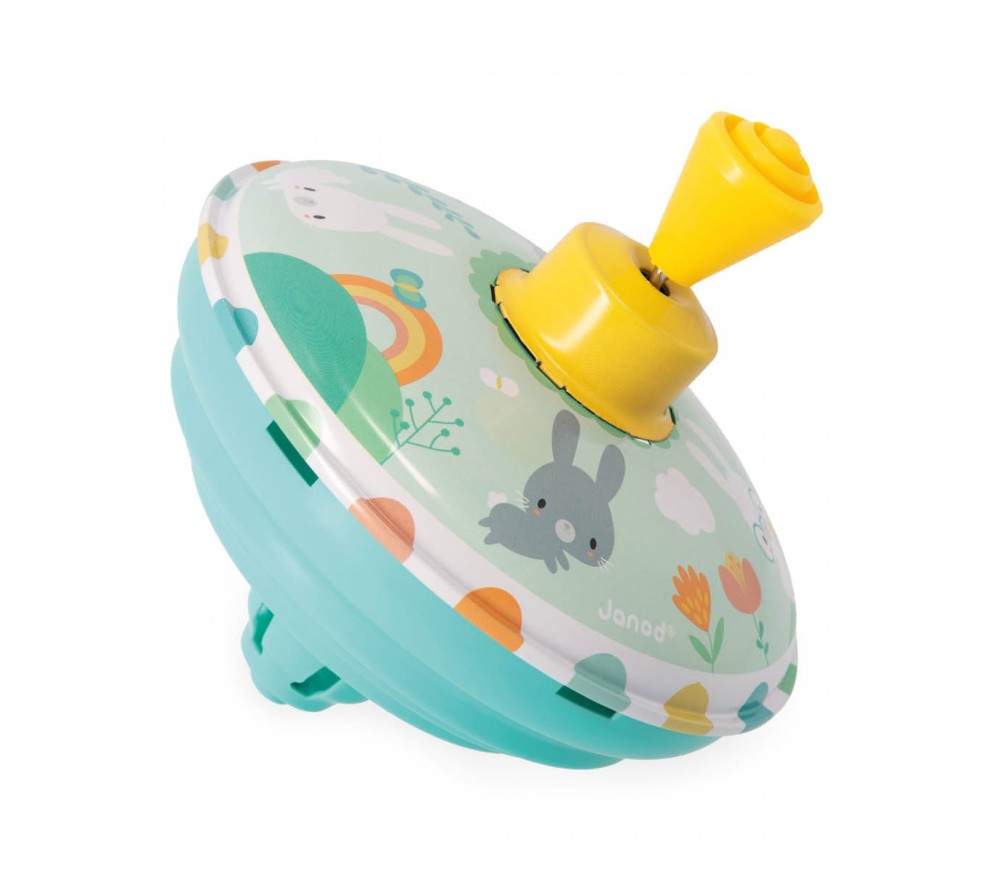 Trottola in Metallo Conigli - Janod - Art. 04120