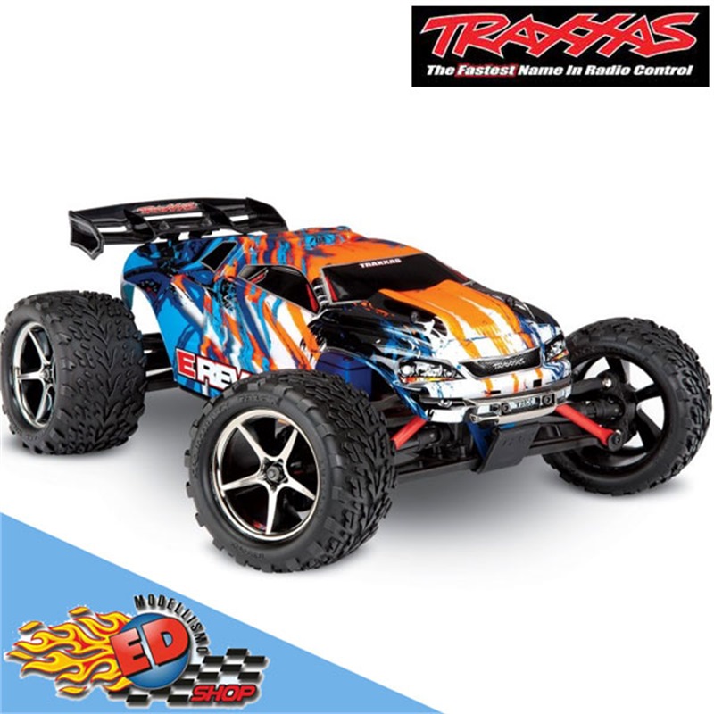 TRAXXAS E-REVO 4WD Monster Truck 1/16 RTR ORANGE - [TXX71054-1]