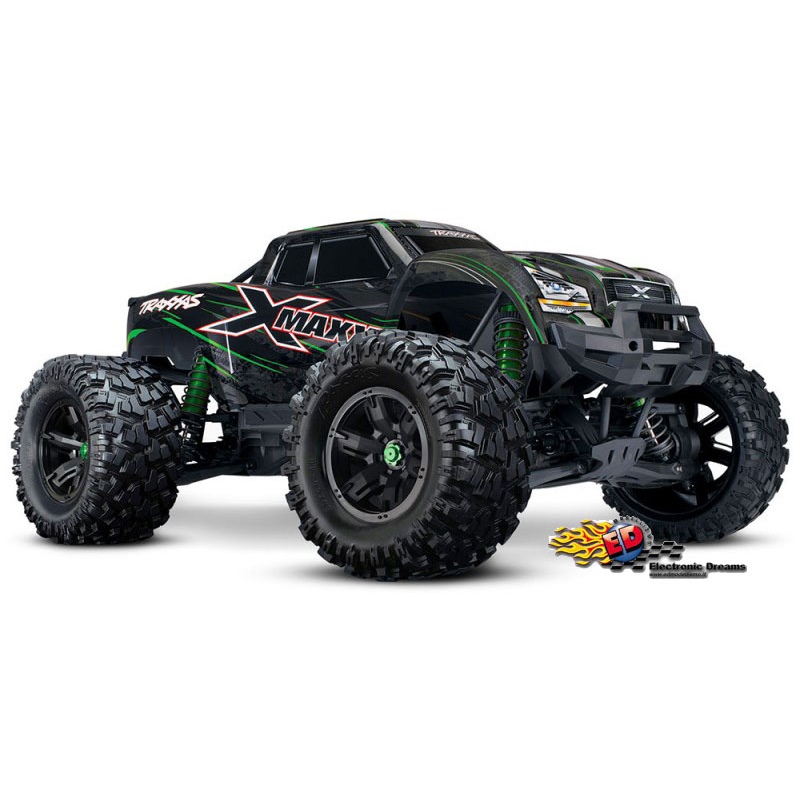 TRAXXAS XMAXX 8S MONSTER TRUCK "GREEN EDITION" TSM - [TXX77086-4G]