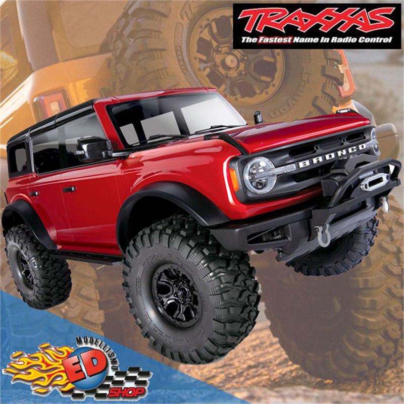 TRAXXAS TRX-4 Ford Bronco Trail Crawler Red - [TXX92076-4-RED]