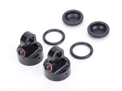 U4130 - Vented Shock Caps - Small Bore - (Pr)