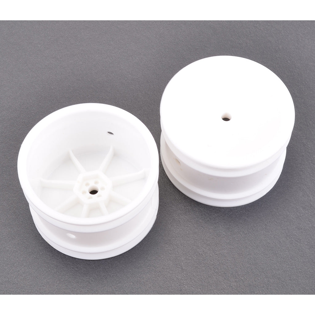 U4366Wheel; Hex Rear - White - Off Road - pr
