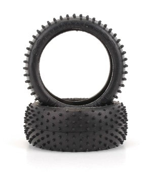 U6748 - Mini Spike 1-8th Tyre - Yellow (pr)