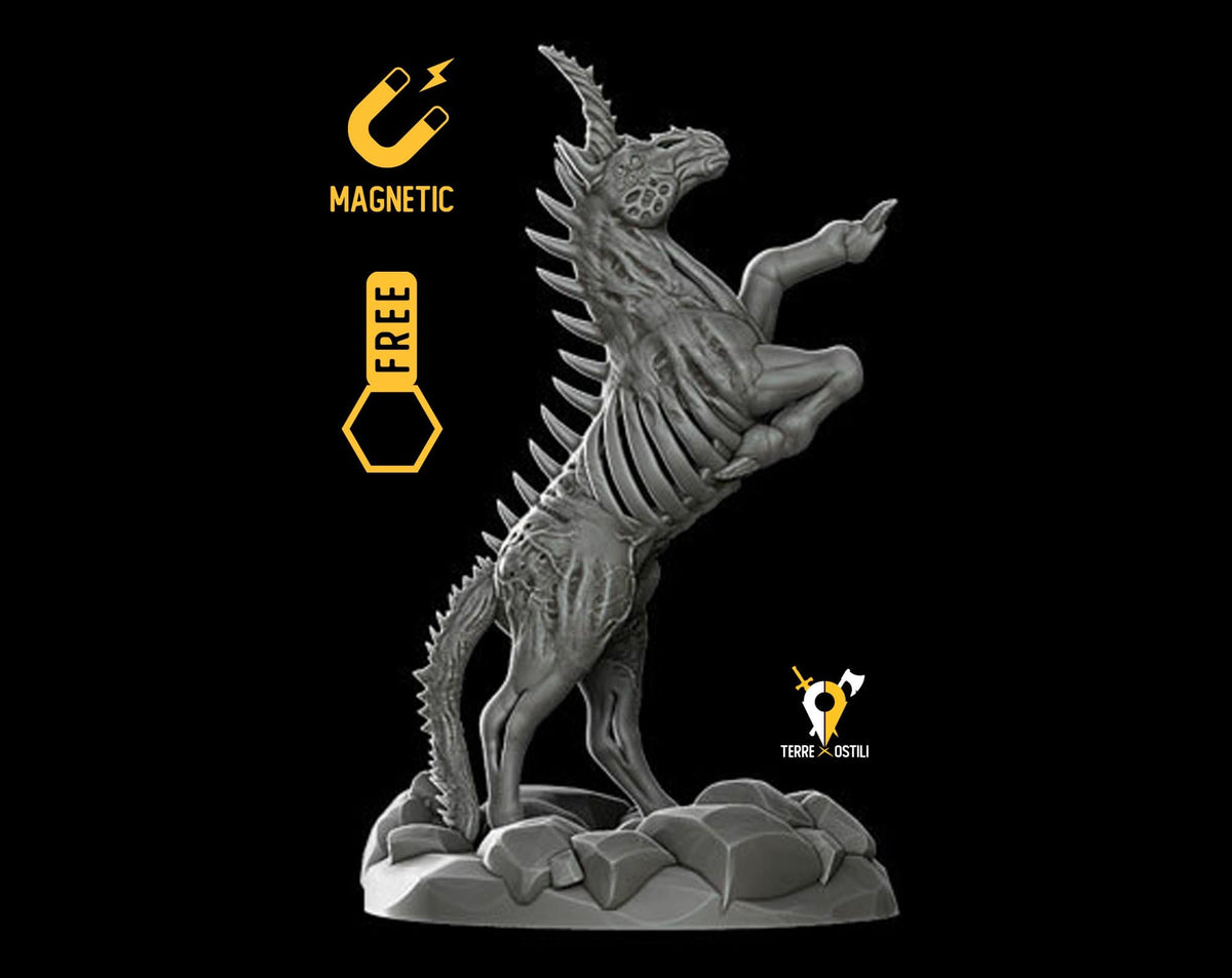 Unicorno corrotto miniatura