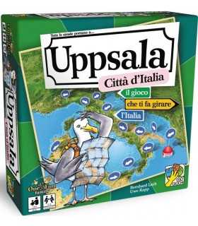 Uppsala - Città d'Italia: Gioco di Carte Educativo per 2-6 Giocatori, Bluff, Strategia e Divertimento in 20 Minuti!