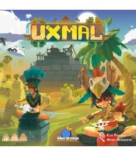 Uxmal - Gioco da Tavolo Strategico per Famiglie, 2-4 Giocatori, Piazzamento Tessere, Scopri la Magia dei Maya!