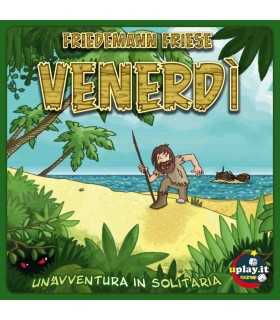 Venerdì - Gioco di Carte Strategico per 1 Giocatore, Avventura con Robinson e Pirati, Deckbuilding e Sfide - Edizione Uplay