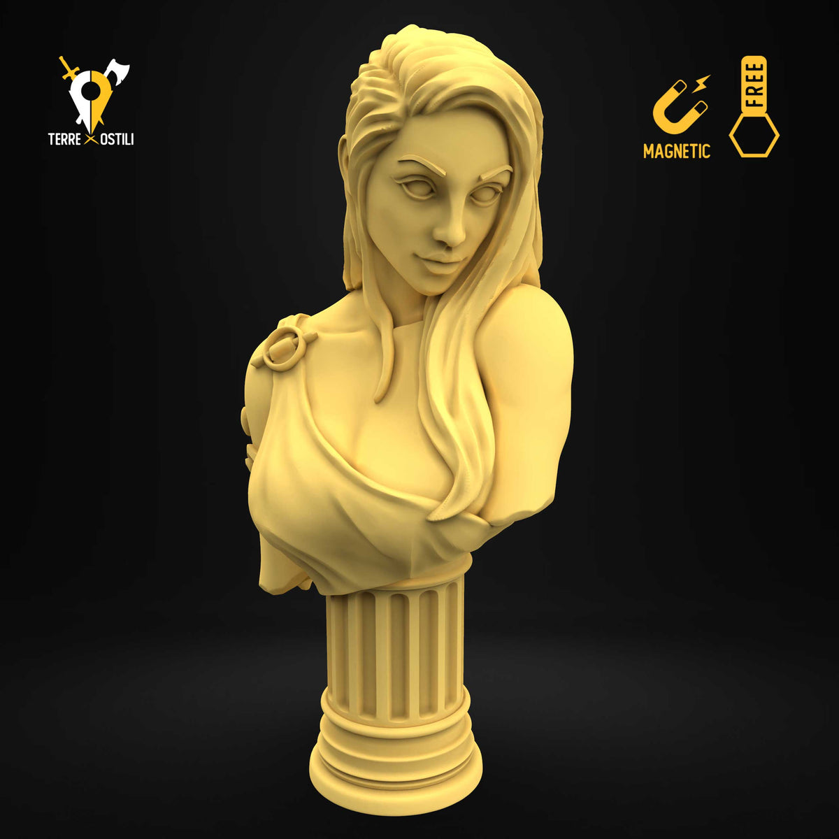 Venere busto resina alta qualità miniatura