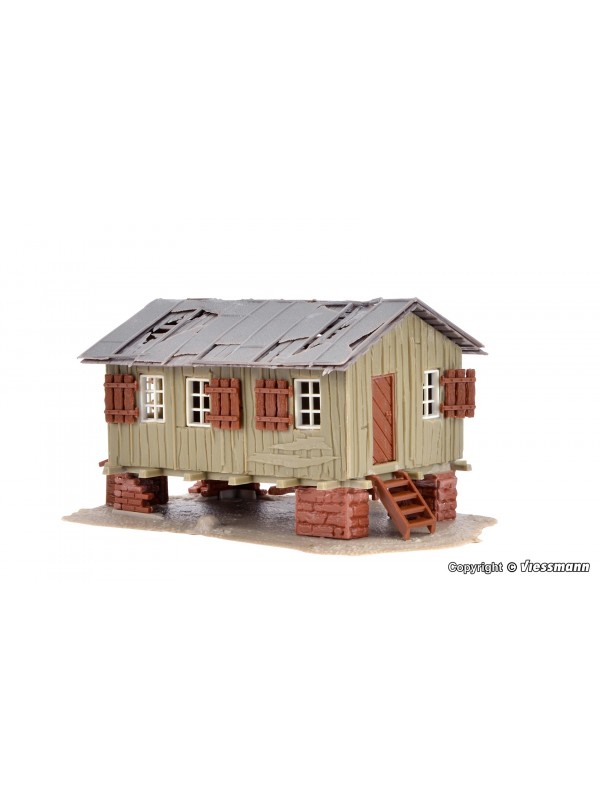 VOLLMER 45728 Scala HO Baracca (adatta per uso cantiere o area ferroviaria)
