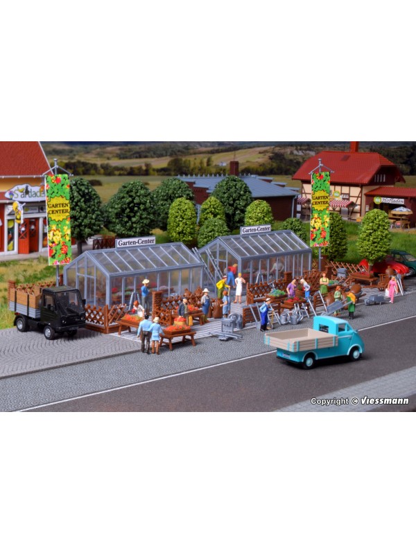 VOLLMER 43644 Scala HO Garden Center per vendita piante e fiori