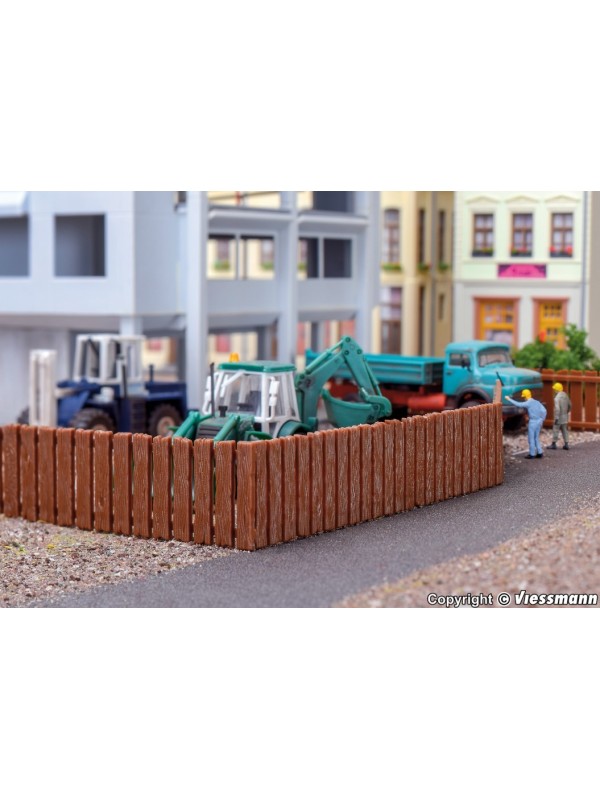 VOLLMER 45015 Scala HO Palizzata in legno - lunghezza 200 cm