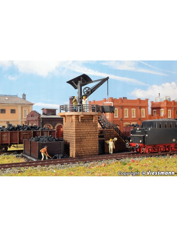 VOLLMER 45718 Scala HO Piccolo impianto di carico carbone con grù