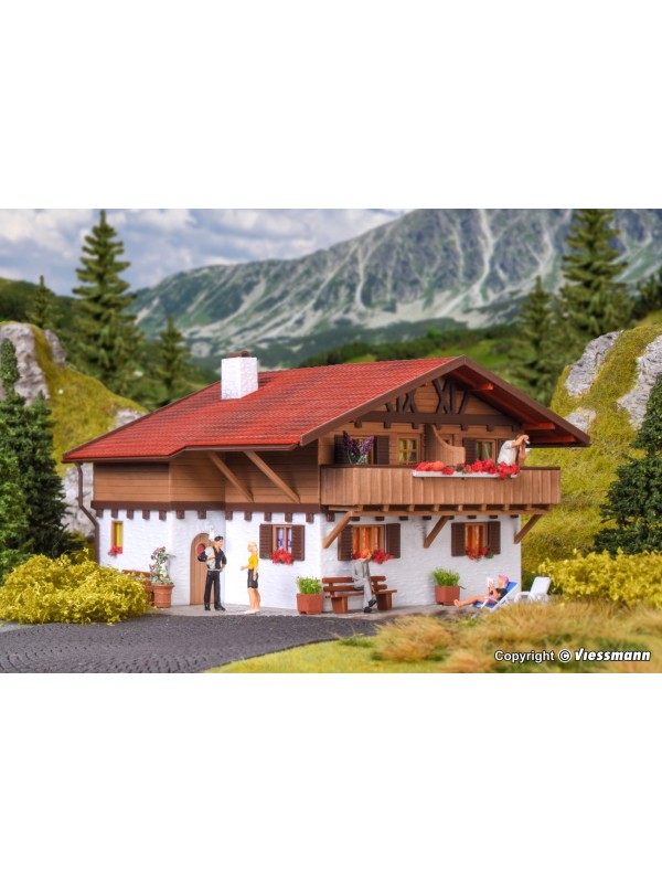 VOLLMER 43702 Scala HO Serie Retrò: Chalet Alpenrose