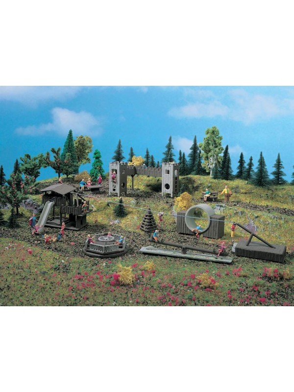 VOLLMER 43668 Scala HO Set Adventure: Parco giochi da montagna
