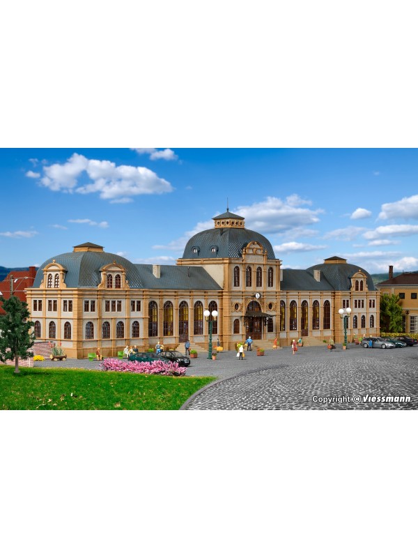 VOLLMER 43560 Scala HO Stazione ferroviaria di Baden Baden (epoca II) (lunghezza 800 mm)