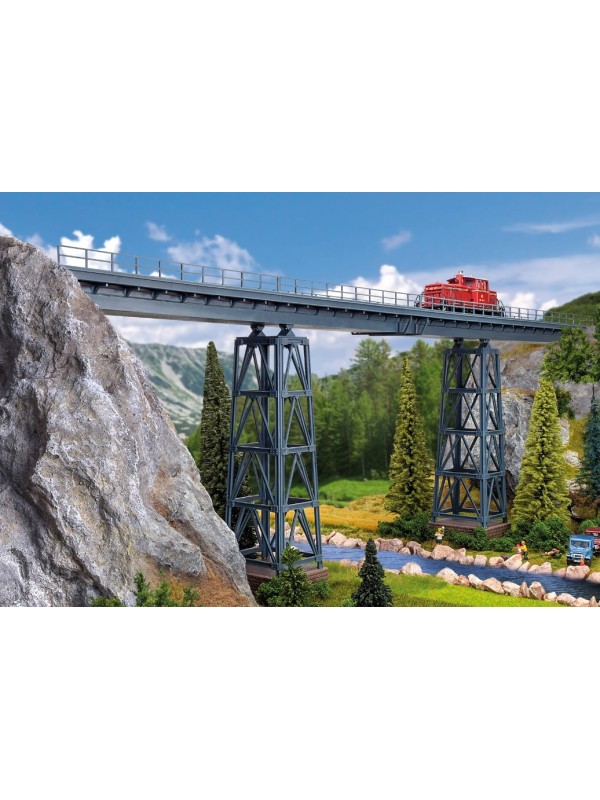 VOLLMER 42550 Scala HO Viadotto ferroviario metallico (binario singolo)
