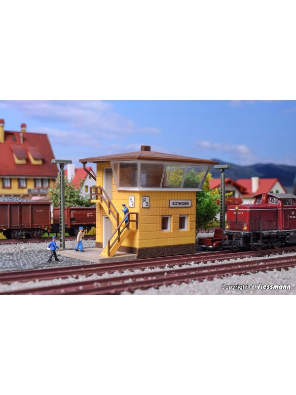 VOLLMER 47600 Scala N Posto di blocco stazione di Rothorn