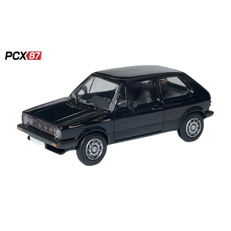 VW Golf I GTI, nera. PCX87 PCX870527