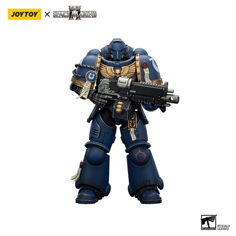 Preordine Warhammer 40,000: Space Marine 2 Action Figure Ultramarines Brother Chairon Collectors Edition 13 cm