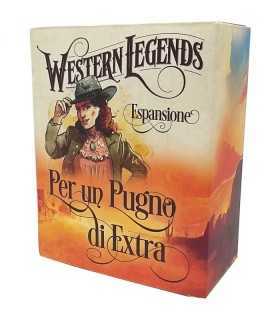 Western Legends: Per un Pugno di Extra - Espansione con 6 Nuovi Personaggi, Carte Storia e Equipaggiamenti per Avventure nel Far