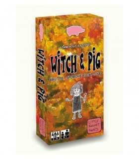 Witch & Pig: Gioco di Carte Strategico per 3-6 Giocatori - Sfide, Maledizioni e Divertimento Ironico!